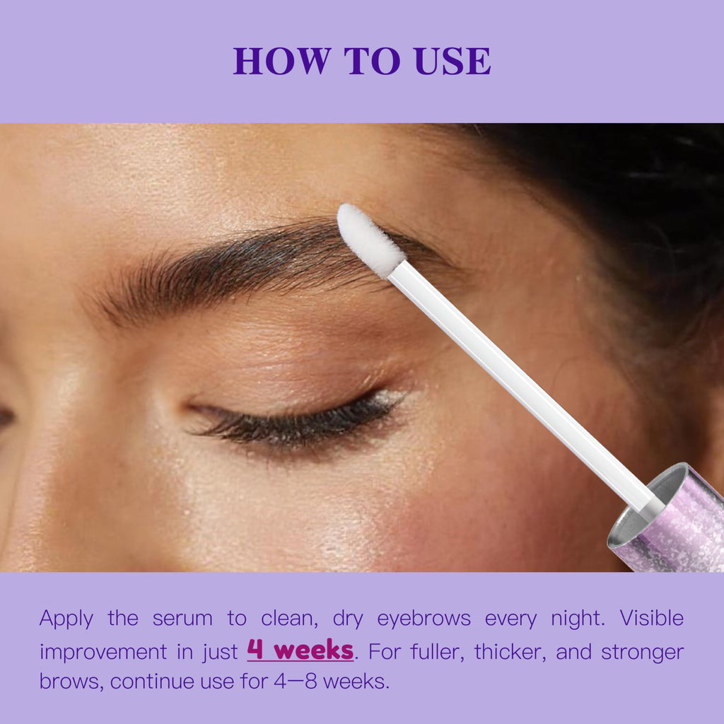 ICIKOL Eyebrow Growth Serum – 8ml Value Size, Vegan & Prostaglandin-Free