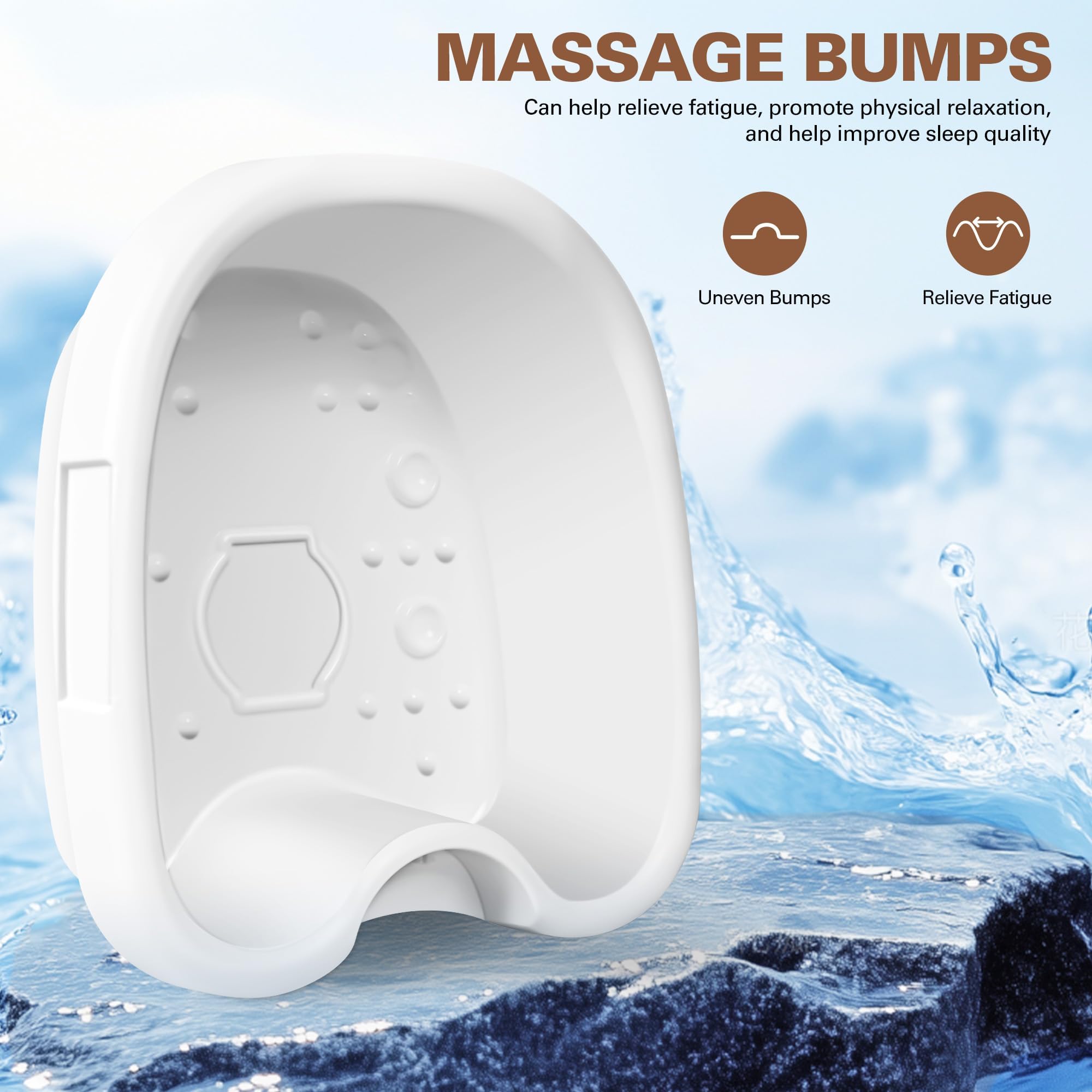 Idudbid Ionic Foot Bath Detox Machine - Home Spa Detox Kit (Array x2 + Liner)