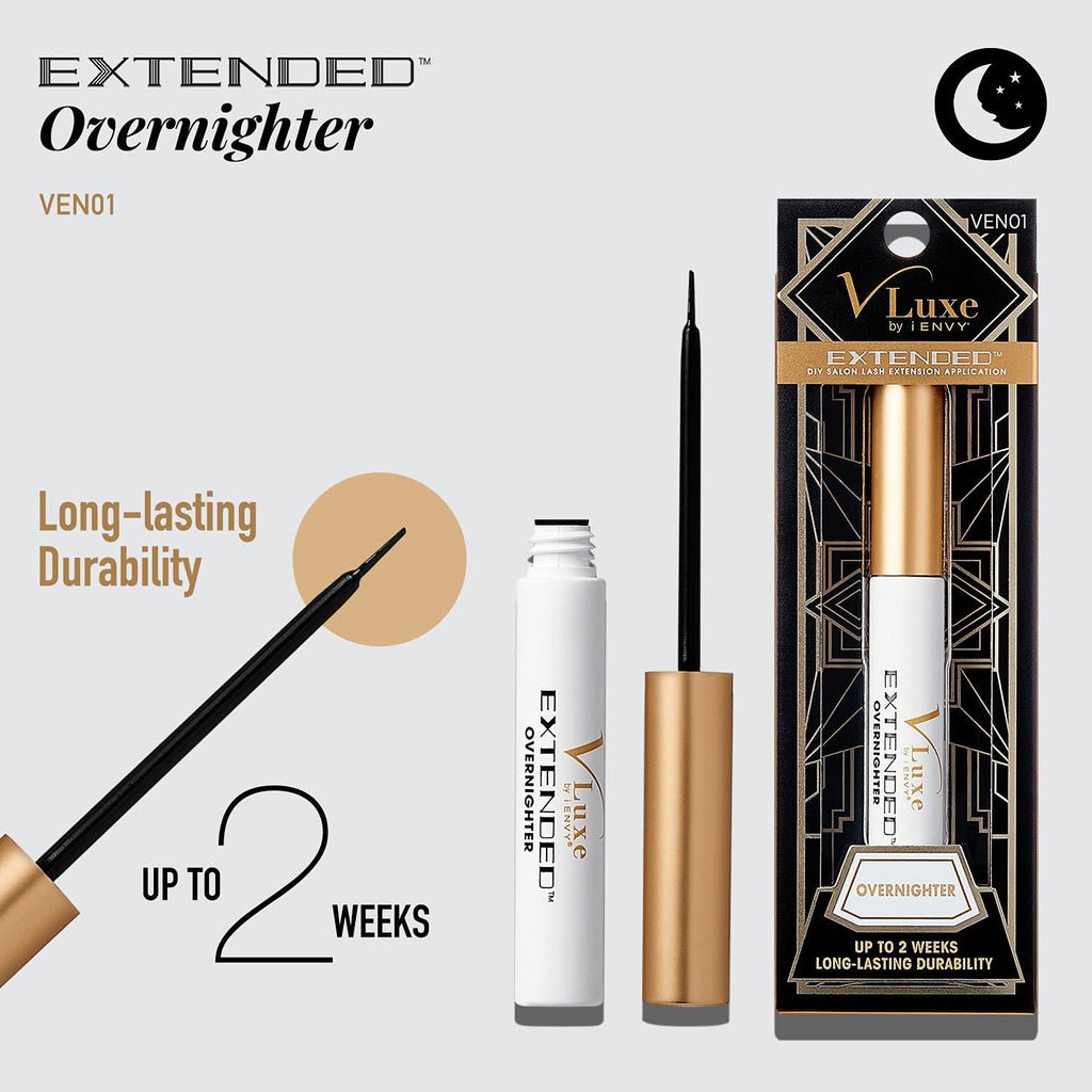 i•ENVY DIY Eyelash Extension Overnighter – Lasts 1–2 Weeks, Easy & Smudge-Proof
