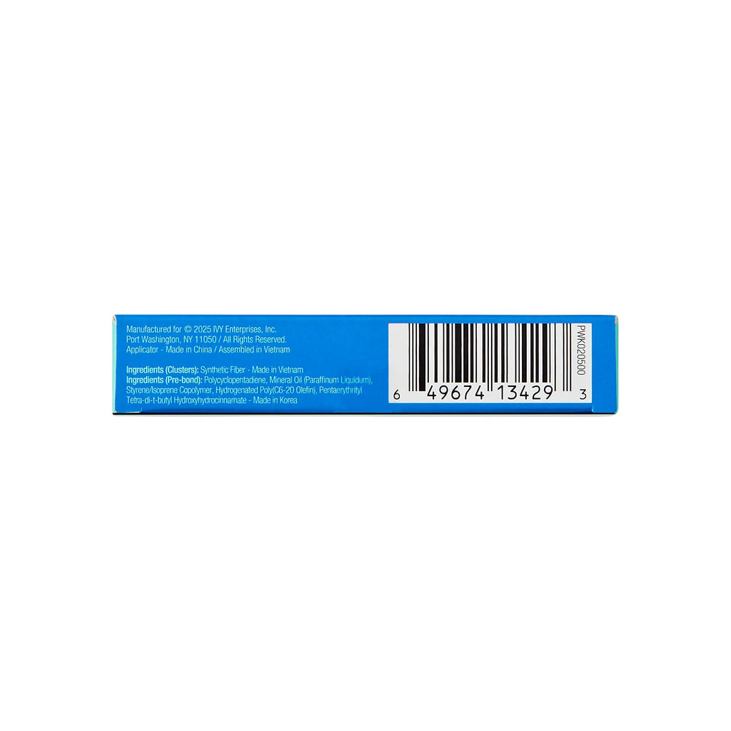 i•ENVY Press&Go Waterproof Self-Adhesive Lashes — No Glue, 22 Reusable Clusters