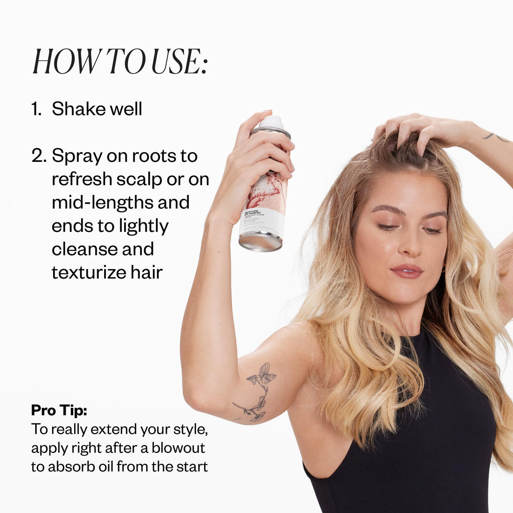 IGK Jet Lag Invisible Dry Shampoo – Weightless Refresh for Fine Hair | Vegan & Cruelty-Free | 6.3 Oz