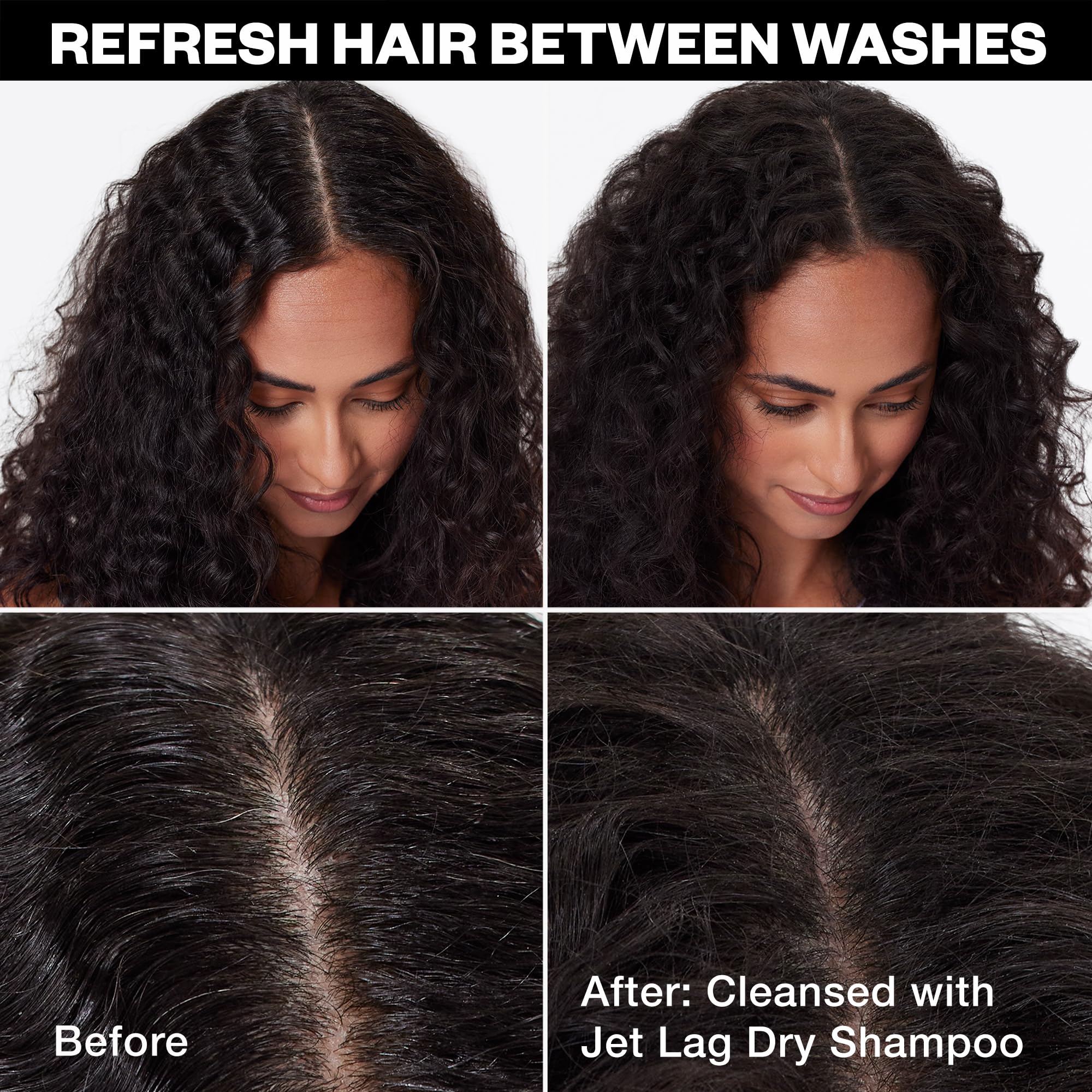 IGK Jet Lag Invisible Dry Shampoo – Weightless Refresh for Fine Hair | Vegan & Cruelty-Free | 6.3 Oz