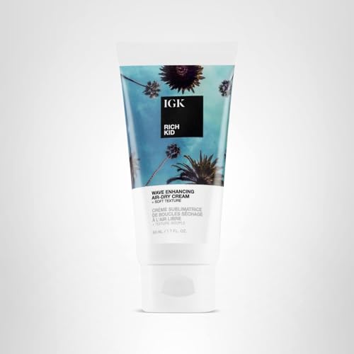 IGK Rich Kid Coconut Oil Gel Travel — Lightweight Hold for Air-Dried Curls