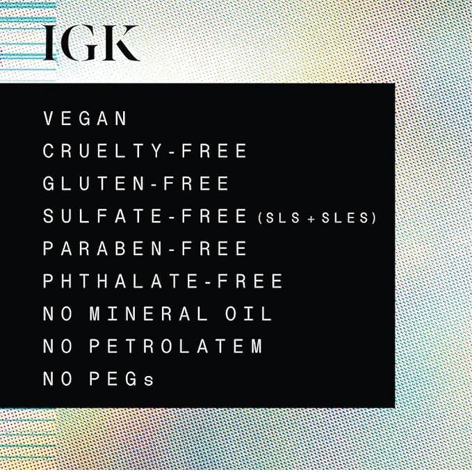 IGK Hair Treatment Set of 2 – Antisocial Mask + Good Behavior Spray | Bond-Building & Keratin-Like Smoothing