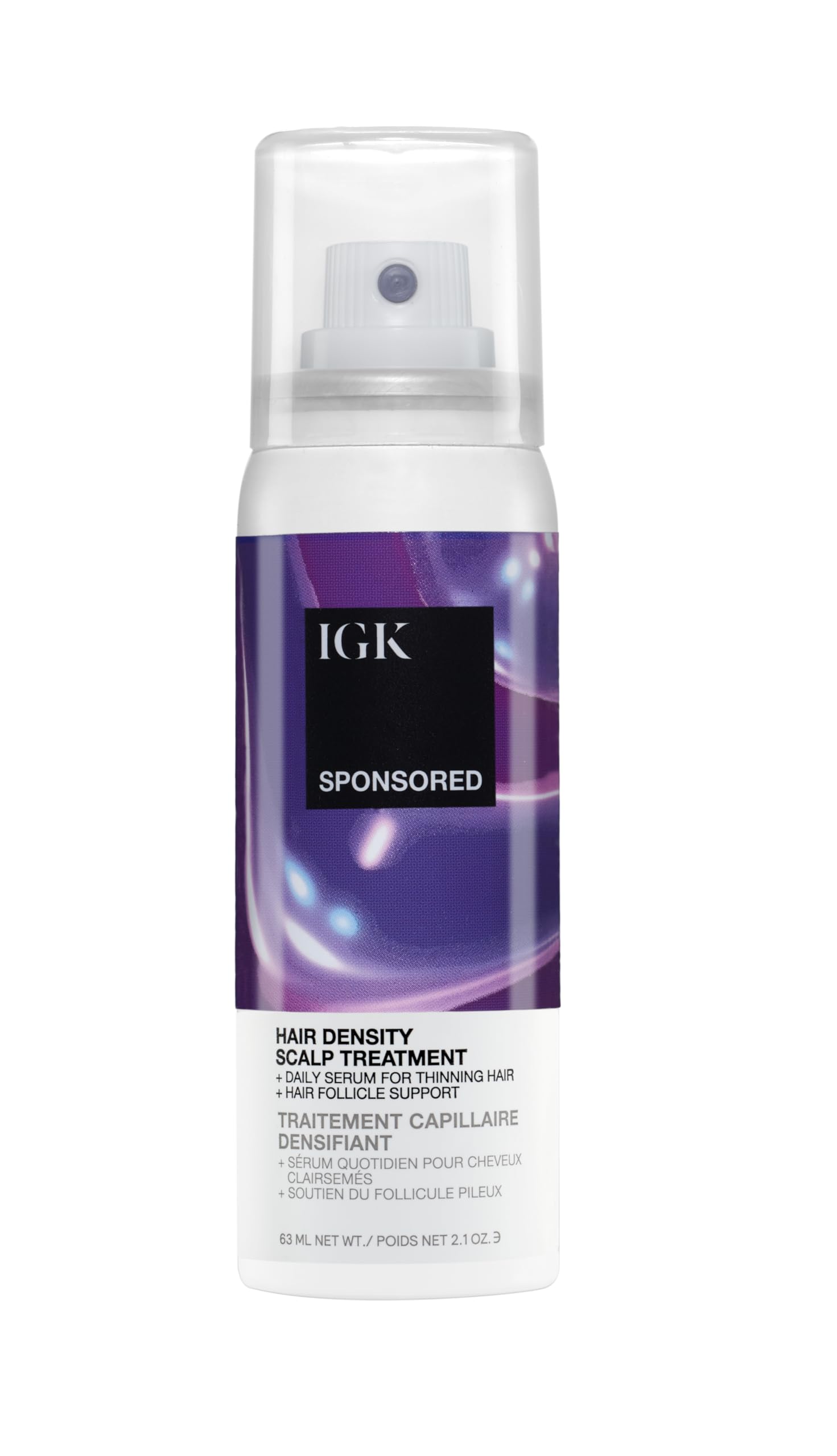 IGK Sponsored Scalp Treatment for Hair Growth – Serum-in-Mist for Fuller, Thicker Hair (2.1oz)
