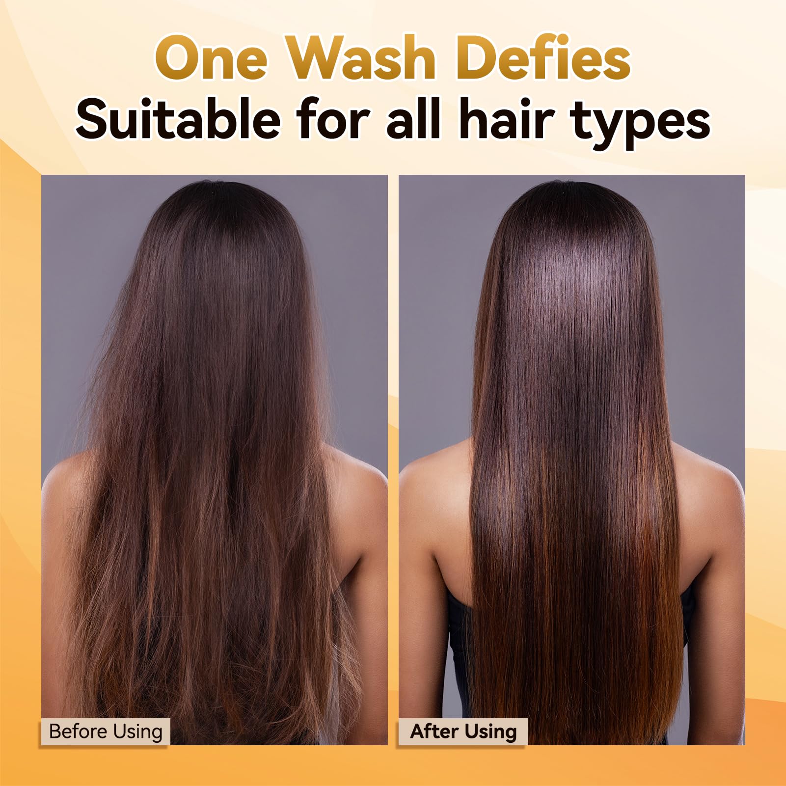 IIIMEIDU Hair Mask for Damaged Hair | Keratin Deep Repair with Coconut Oil, No Sulphates or Parabens (16.9 fl oz)