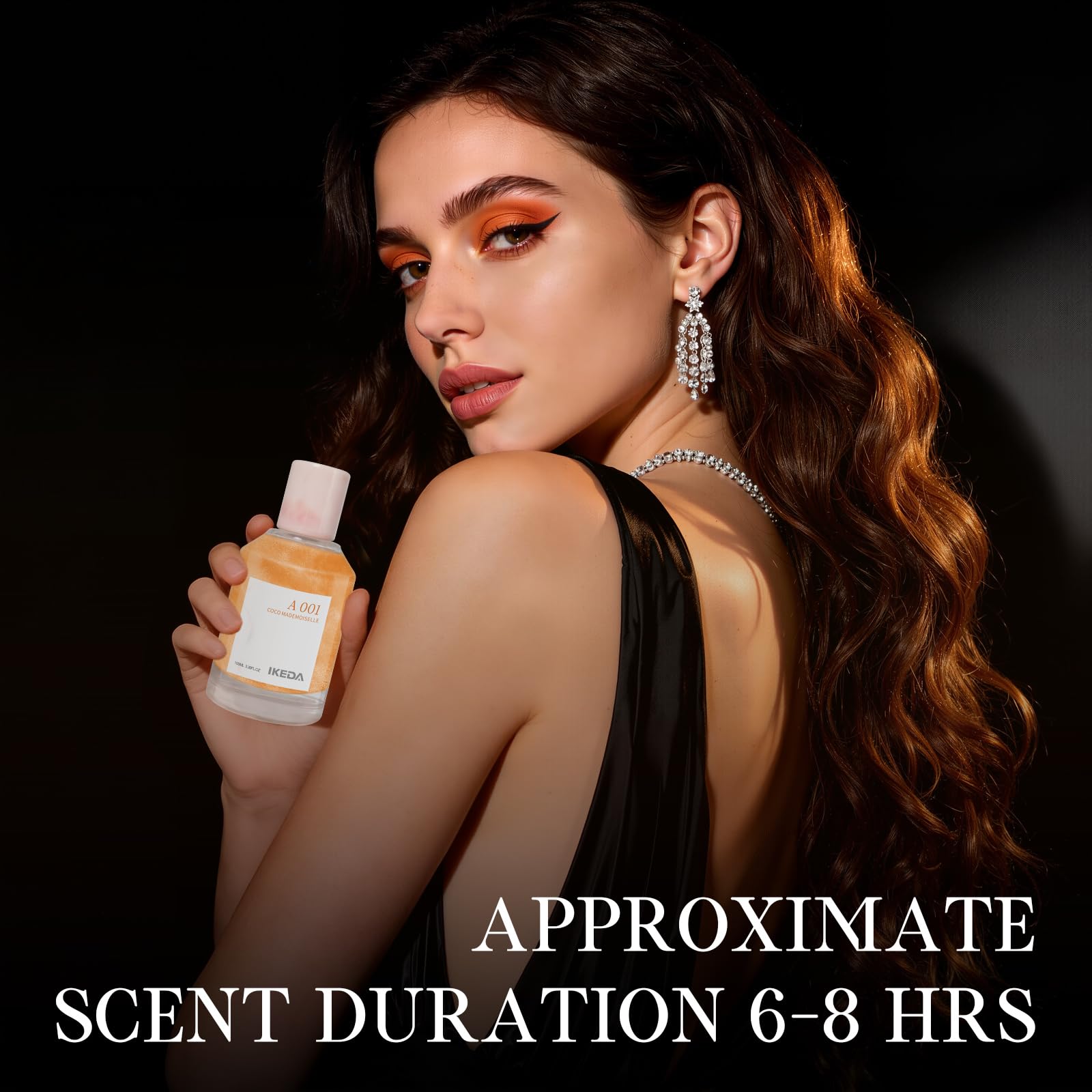 Ikeda Style-Life Women's Eau de Parfum – 100 ml, Long-Lasting Rose-Citrus-Vanilla Scent