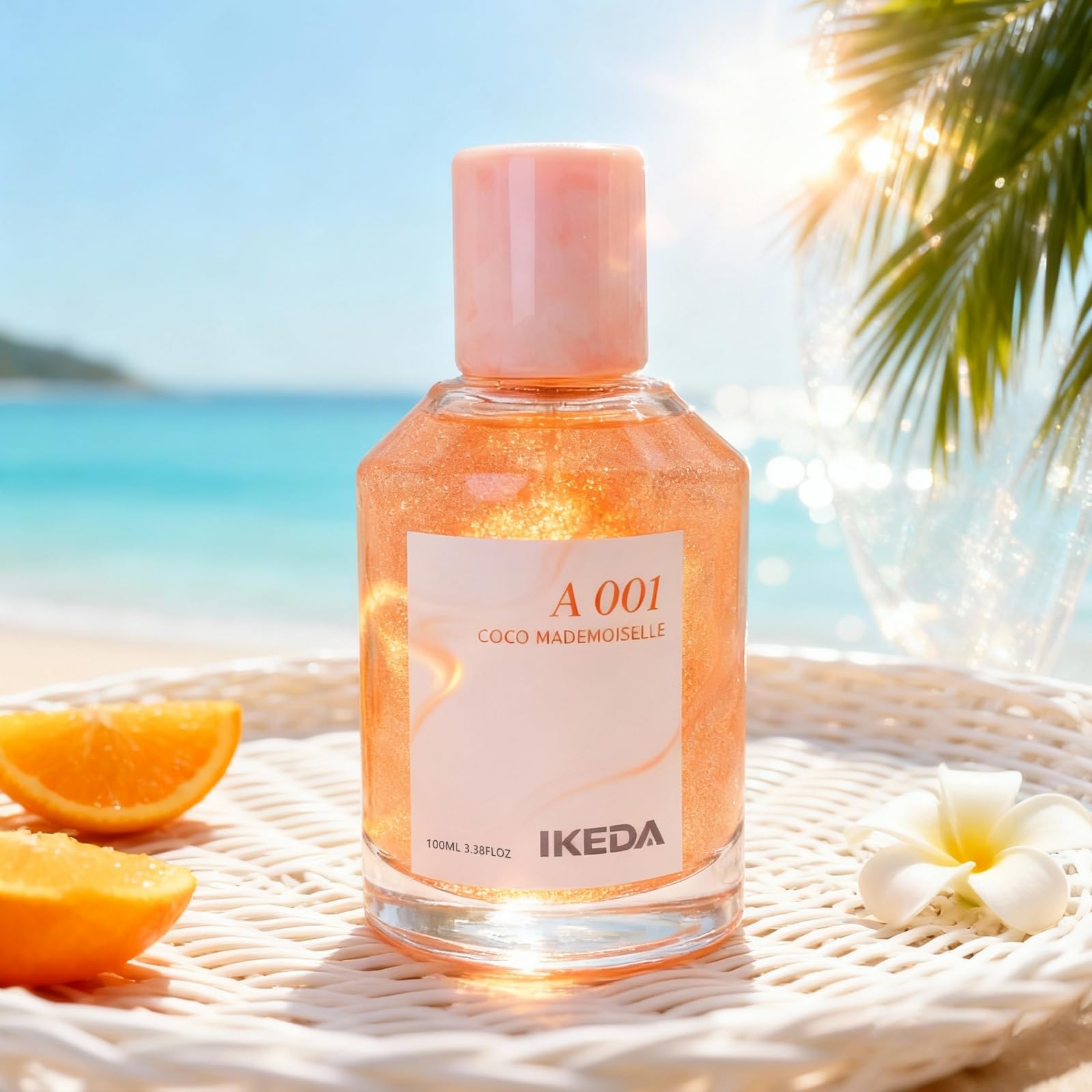 Ikeda Style-Life Women's Eau de Parfum – 100 ml, Long-Lasting Rose-Citrus-Vanilla Scent