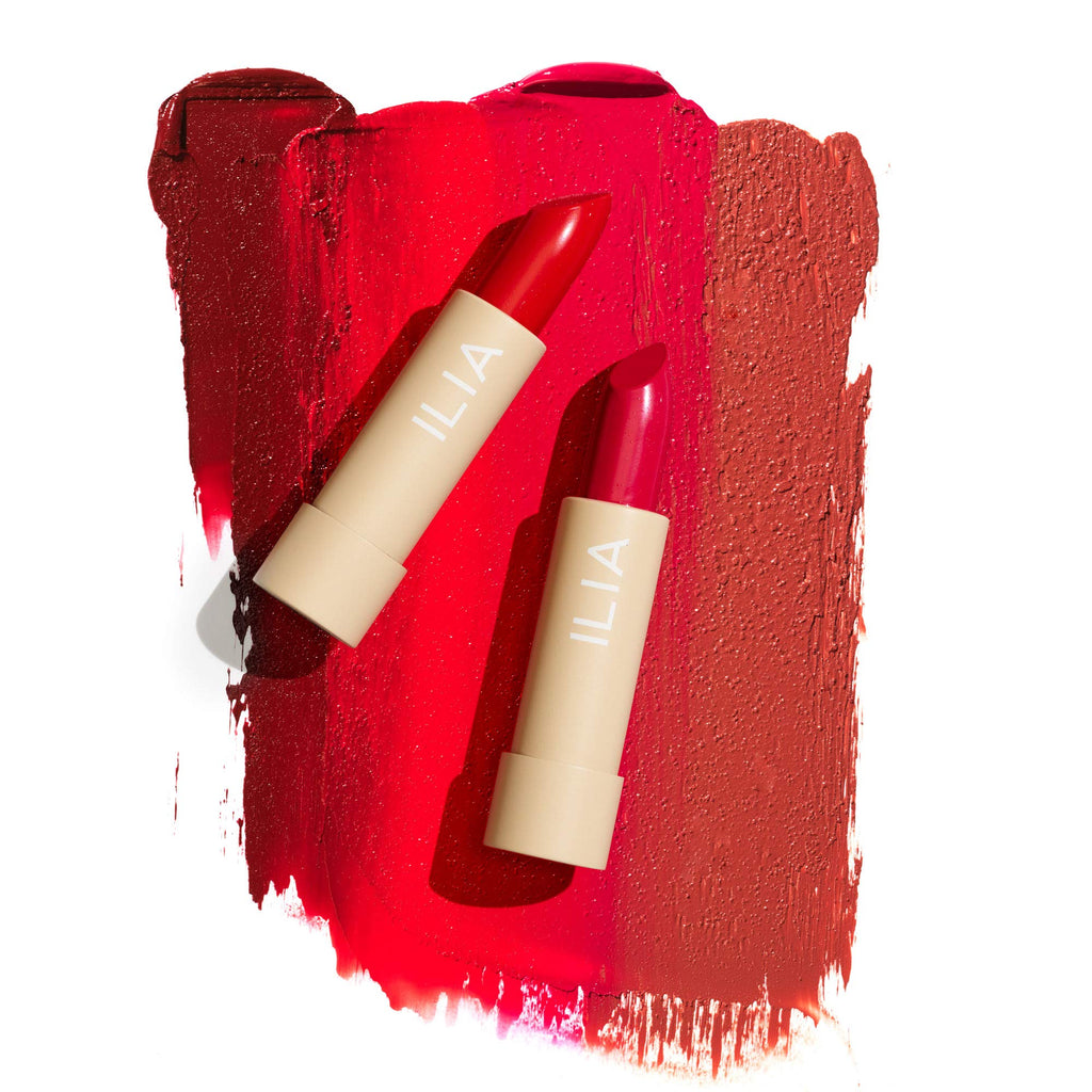 ILIA Color Block Lipstick Amberlight – Non-Toxic, Vegan, Cruelty-Free, Hydrating & Long-Lasting Full Coverage | 0.14 oz