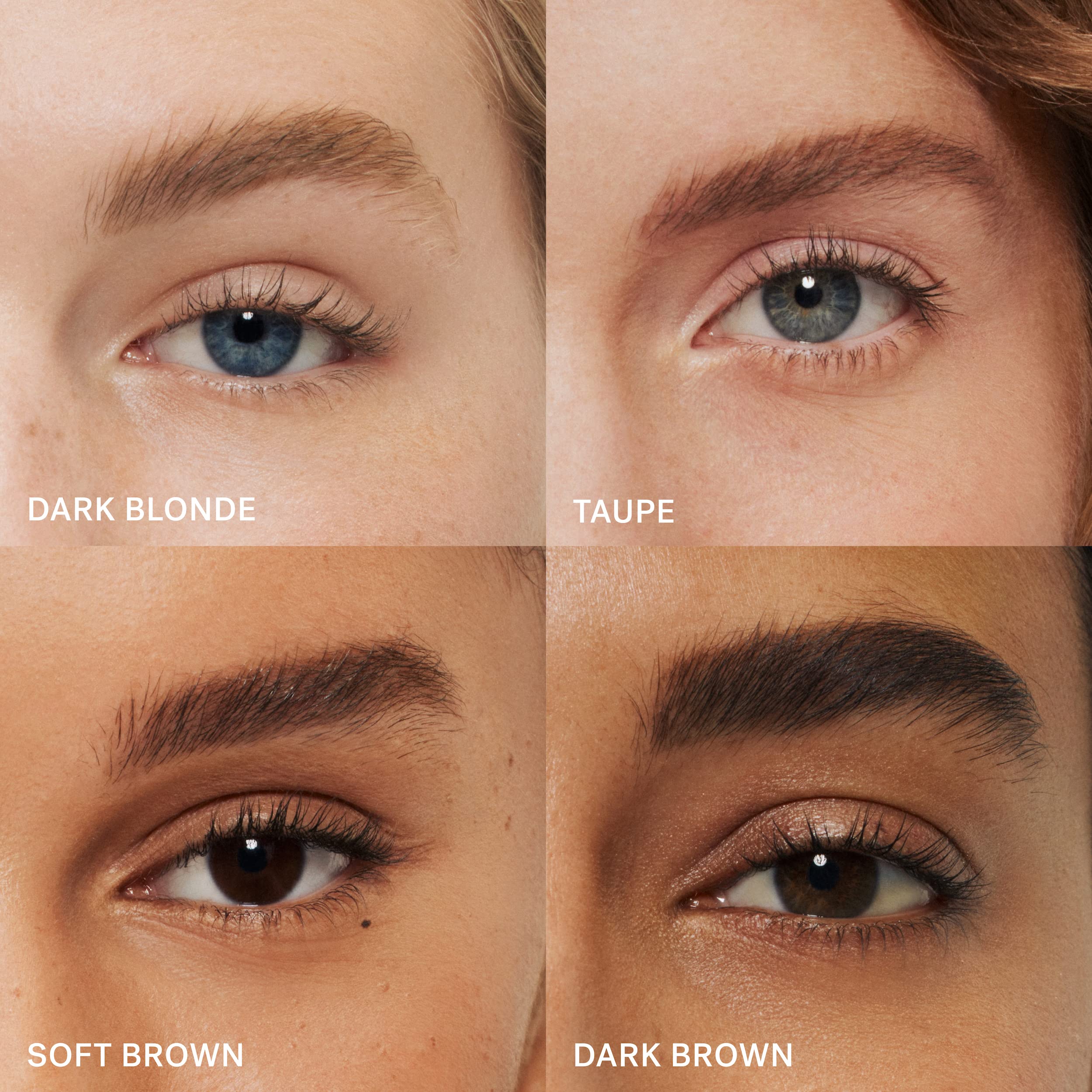 ILIA In Full Micro-Tip Brow Pencil with Spoolie - Dark Brown | Buildable Pigment, Fade-Resistant, Fragrance-Free & Silicone-Free | Safe for Sensitive Eyes | Vegan & Cruelty-Free