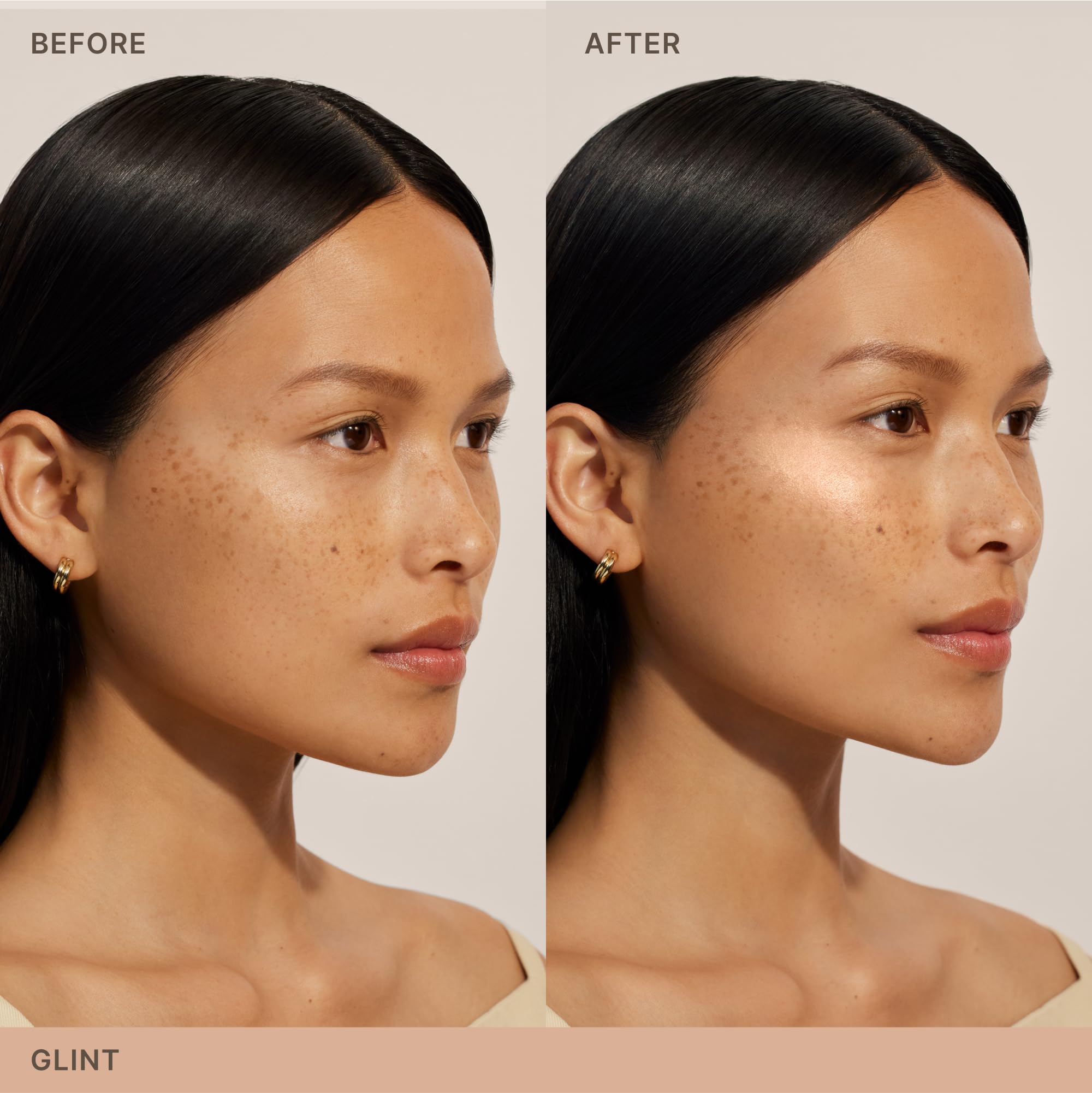 ILIA Lightshift Cream Highlighter in Glint – Soft Champagne | Non-Comedogenic, Vegan, Cruelty-Free | 0.27 oz