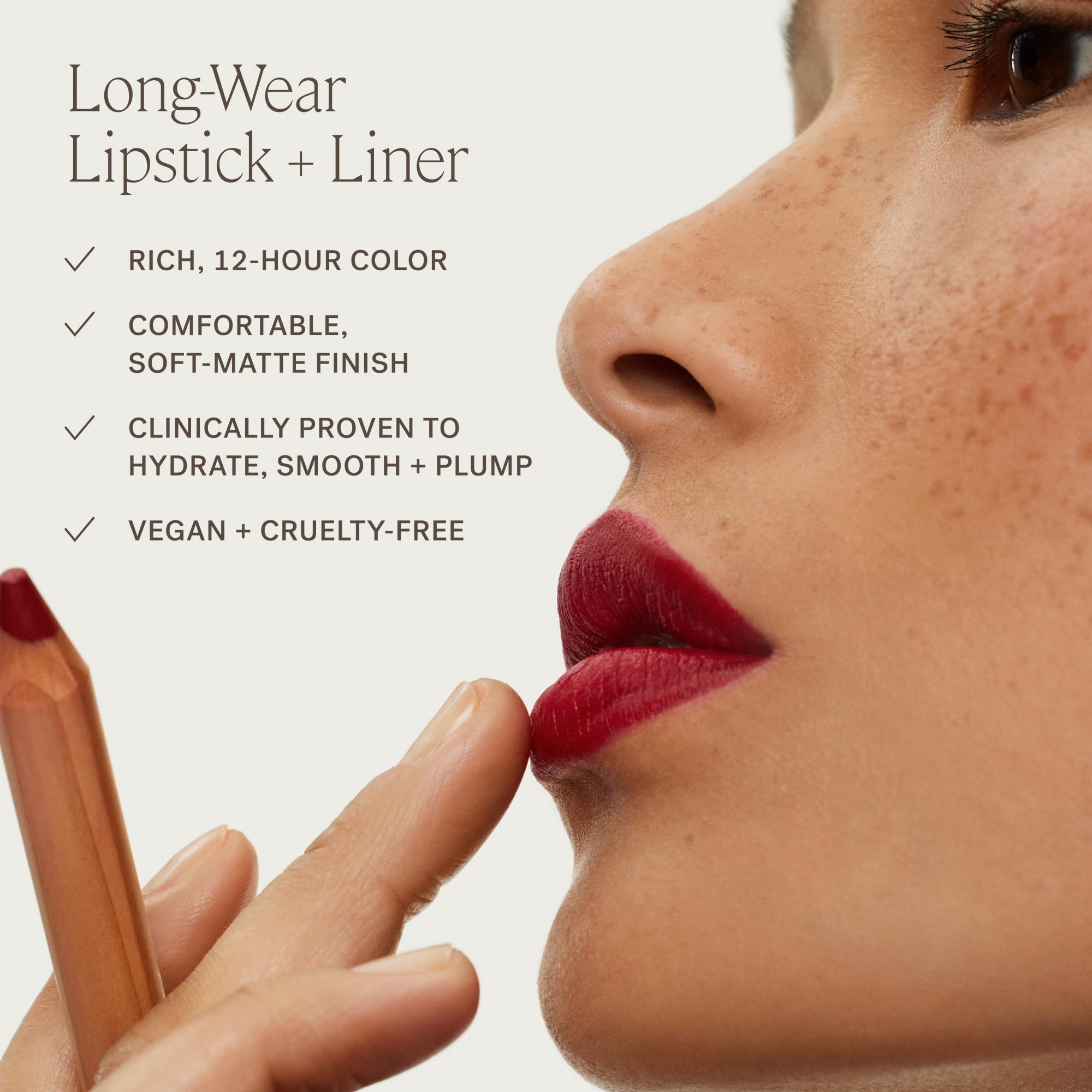 ILIA Lip Sketch Hydrating Crayon Blue Note – Hydration, Plump, Soft-Matte Finish, 12-Hour Wear