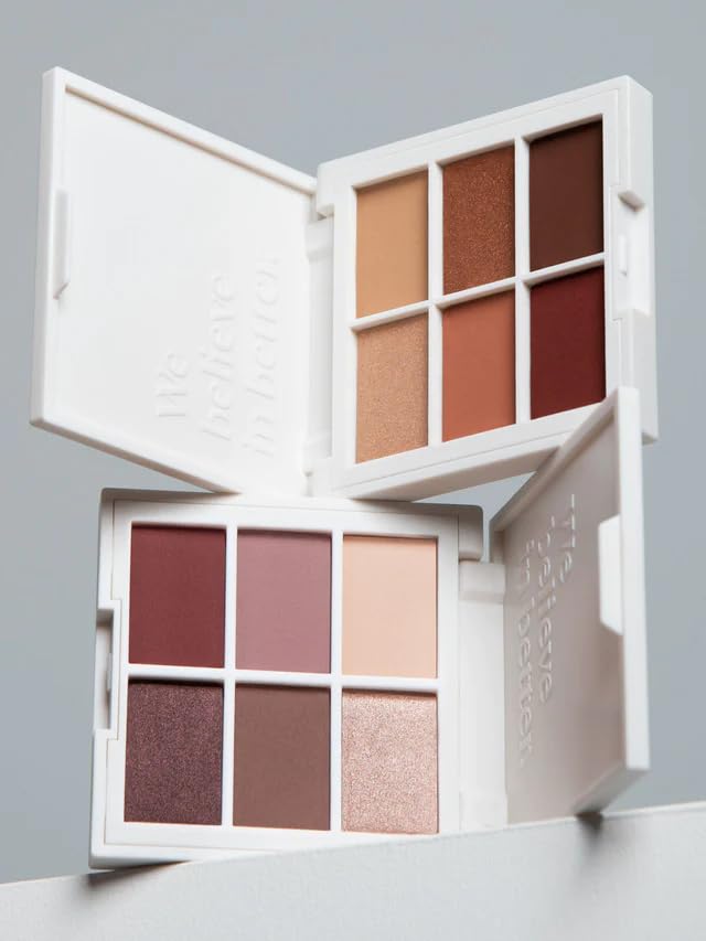 ILIA The Necessary Eyeshadow Palette – Talc-Free Warm Nude 6-Pan | Vegan & Cruelty-Free