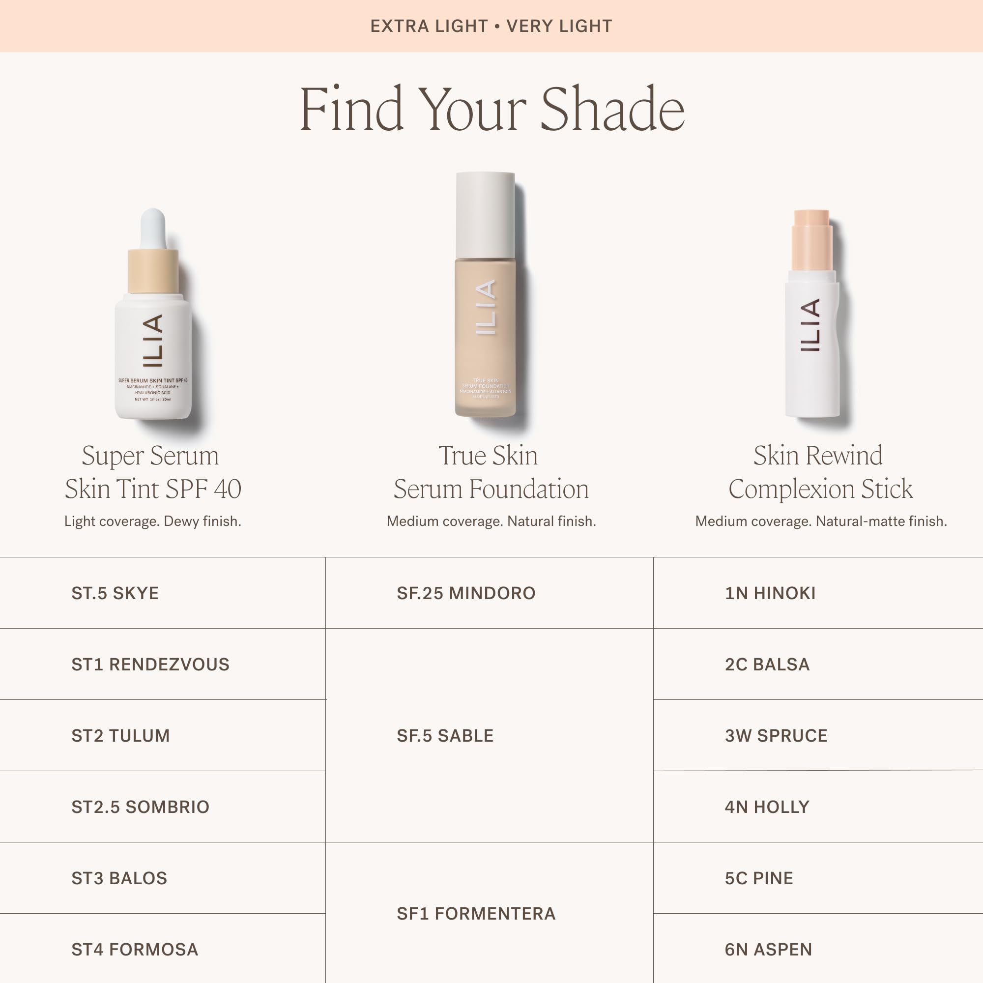 ILIA Skin Rewind Complexion Stick – Foundation + Concealer + Skincare in 5C Pine | Clean, Vegan, Cruelty-Free