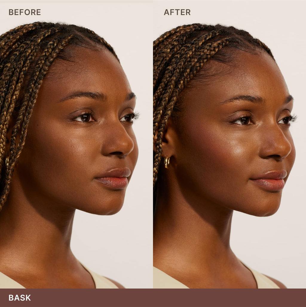 ILIA Sunshift Cream Bronzer Bask – Weightless, Non-Comedogenic, Vegan & Cruelty-Free (0.27 oz)