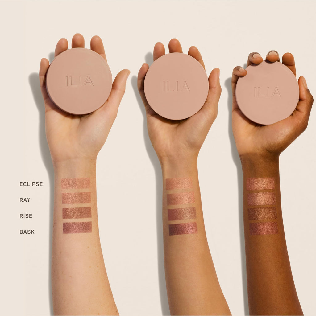 ILIA Sunshift Cream Bronzer Bask – Weightless, Non-Comedogenic, Vegan & Cruelty-Free (0.27 oz)
