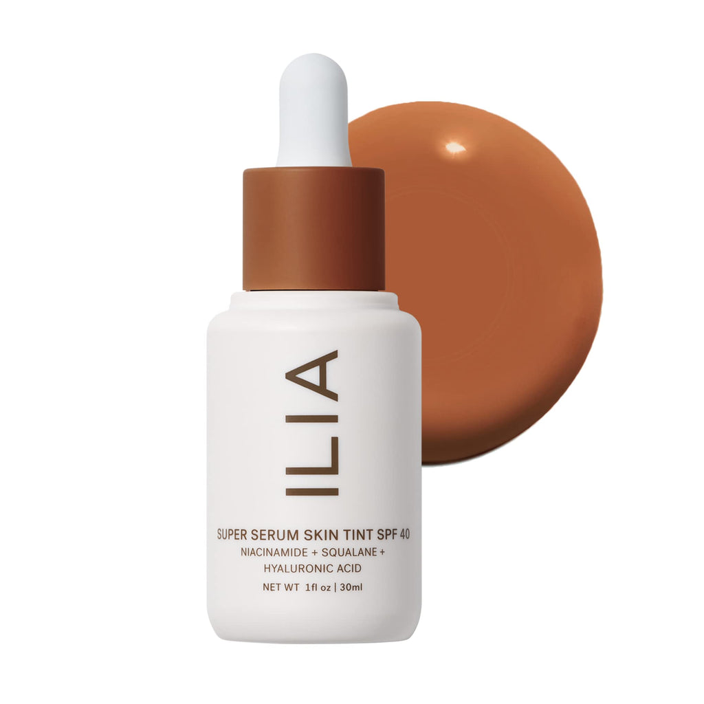 ILIA Super Serum Skin Tint SPF 40 | Lightweight, Hydrating, Non-Comedogenic