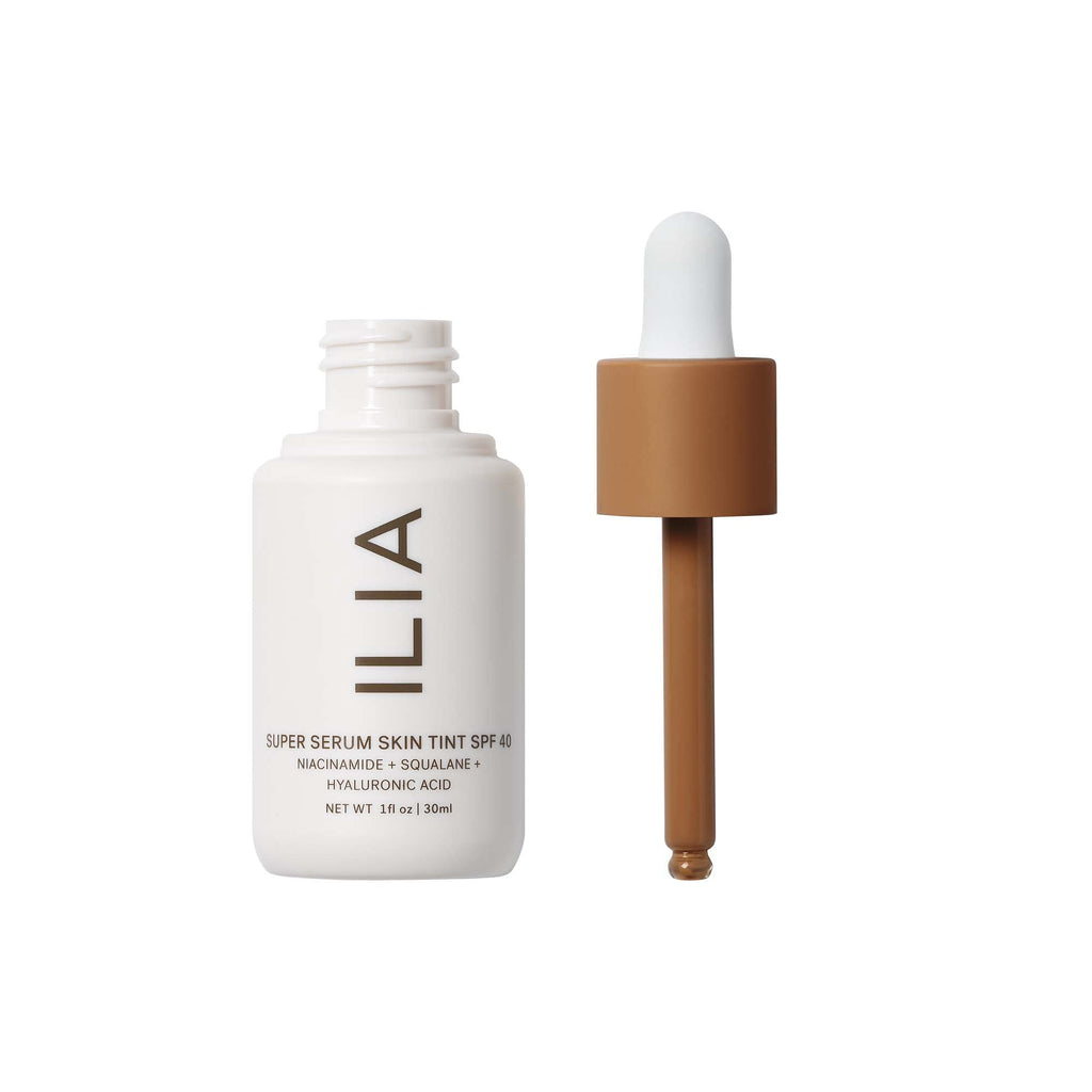 ILIA Super Serum Skin Tint SPF 40 | Lightweight Hydration, Non-Comedogenic, Blue Light & Pollution Shield
