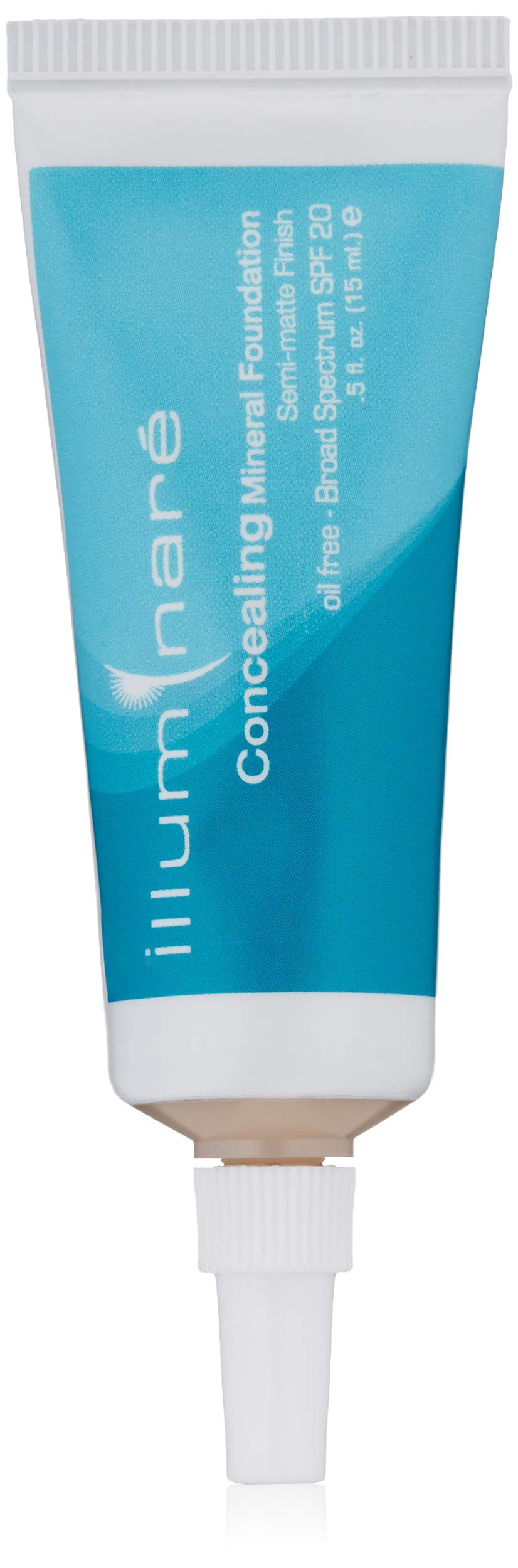ILLUMINARÉ Concealing Mineral Foundation – Portofino Porcelain | SPF 20 | Oil-Free, Buildable Coverage