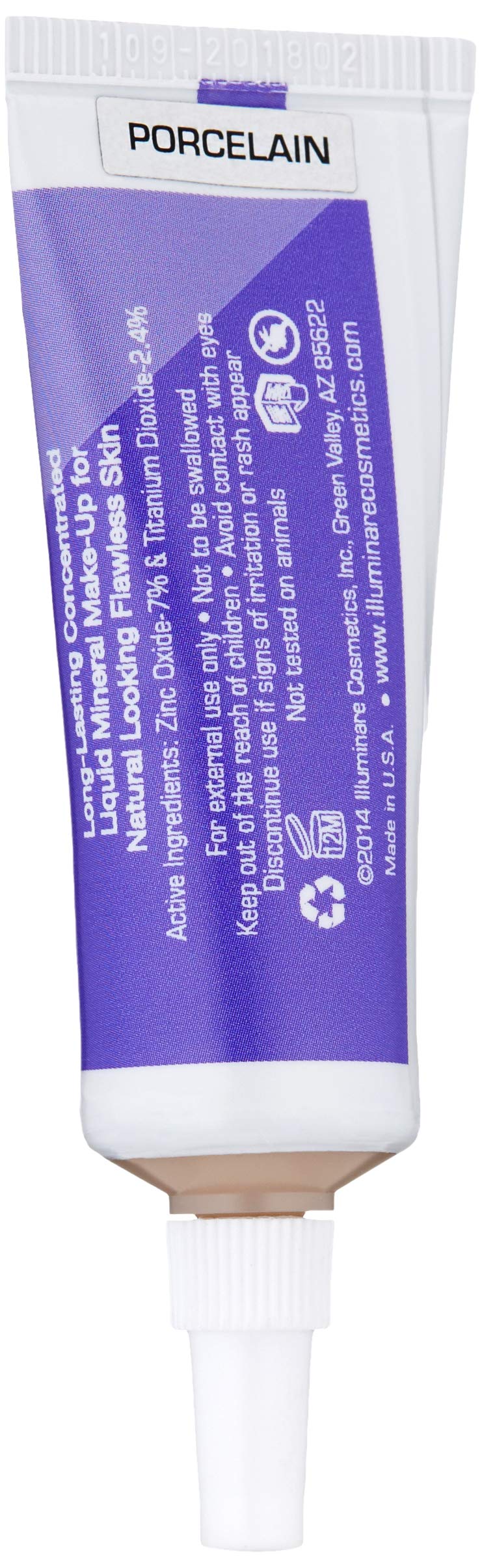 ILLUMINARE Mattifying Mineral Foundation - Portofino Porcelain | SPF 20, 0.5 oz
