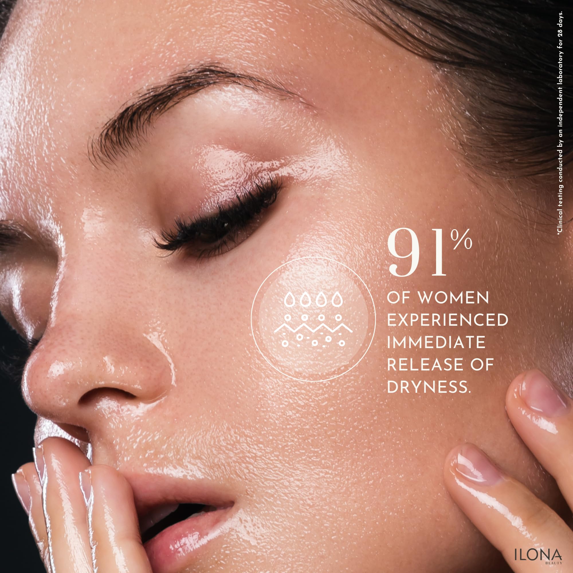 ILONA Vaporwear Live Streaming Moisturizer – 24/7 Rehydration with Ceramides, Hyaluronan & Peptides