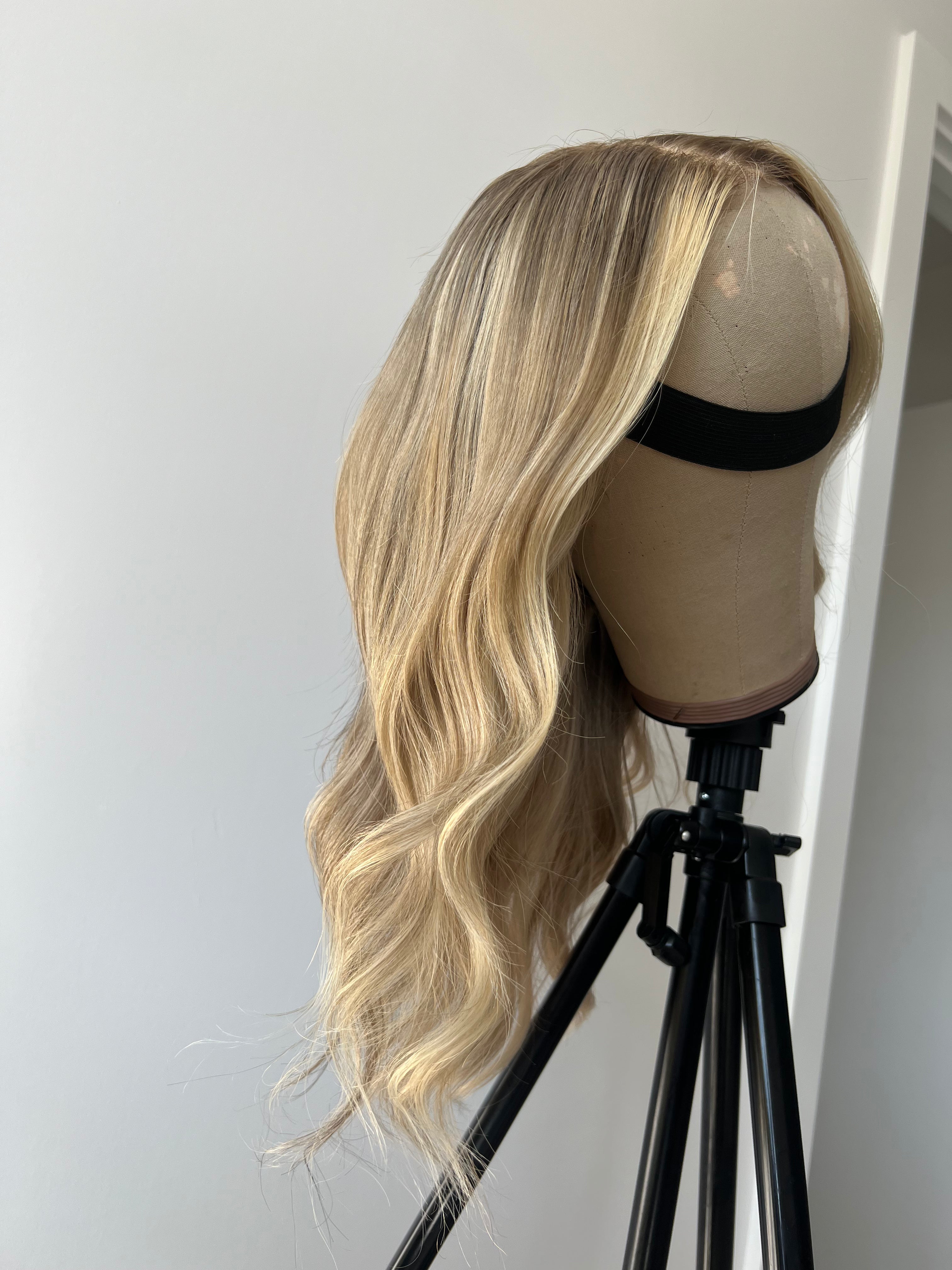 Rooted Bronde Mix - 13"X4" Lace Front Human Hair Wig
