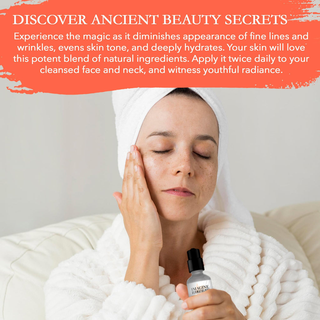 Imagine Dermatology Tepezcohuite Nourish Nectar Serum – Unscented Hyaluronic Cream + Shea Butter, Made in USA