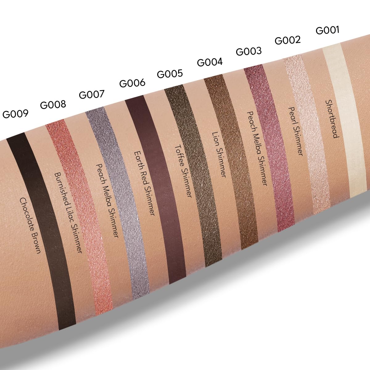 imakeupnow Cream Waterproof Eyeshadow Stick Set – 2pc with Small Cosmetic Bag | Shimmer Matte Finish