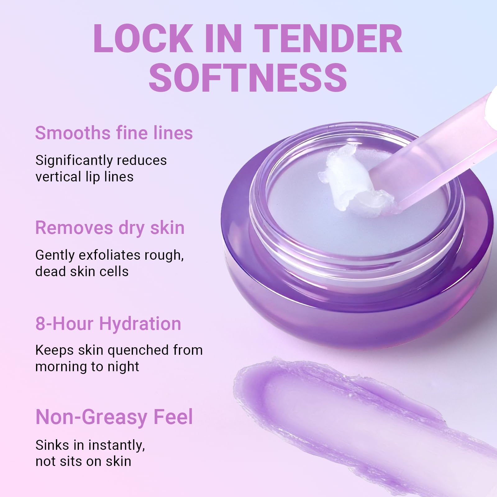 iMethod Lip Mask Overnight – 8-Hour Hydration with Hyaluronic Acid (Honey)
