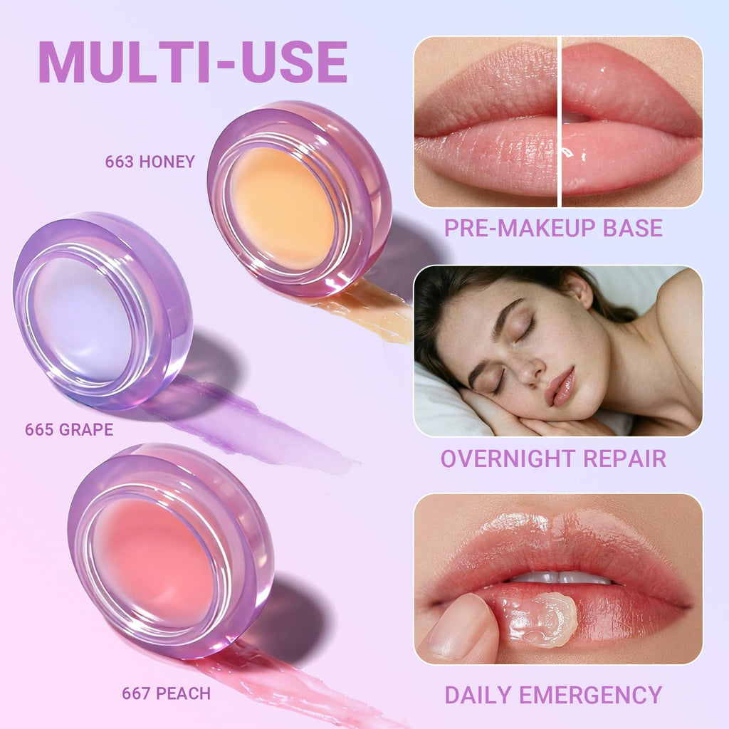 iMethod Lip Mask Overnight – 8-Hour Hydration with Hyaluronic Acid (Honey)