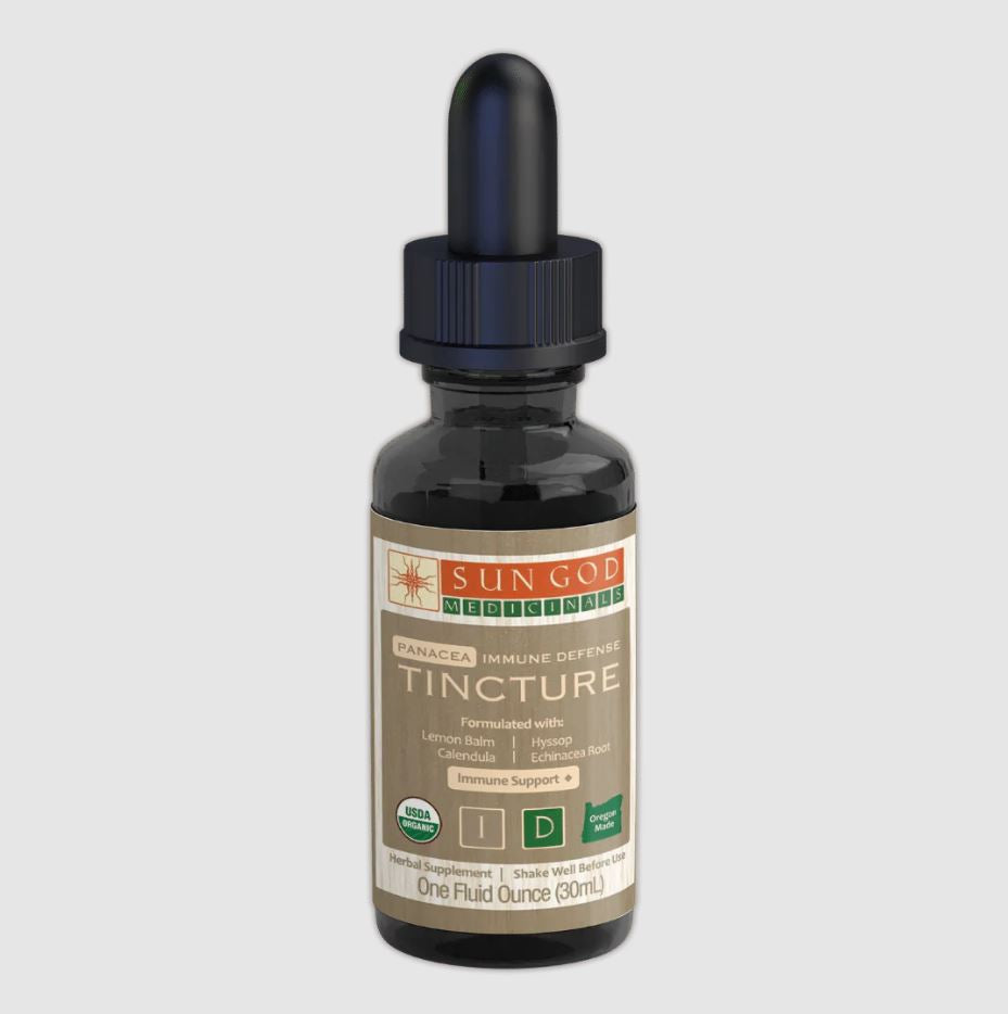 IMMUNE DEFENCE Organic Herbal Tincture - System Immunity Support