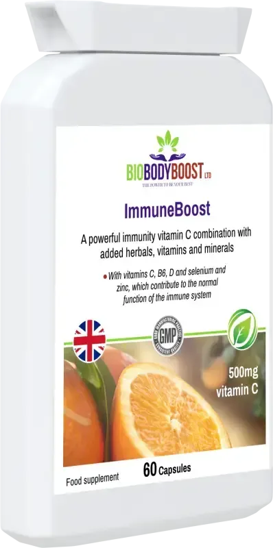 ImmuneBoost Vitamin C Complex | Immune Support Supplement UK