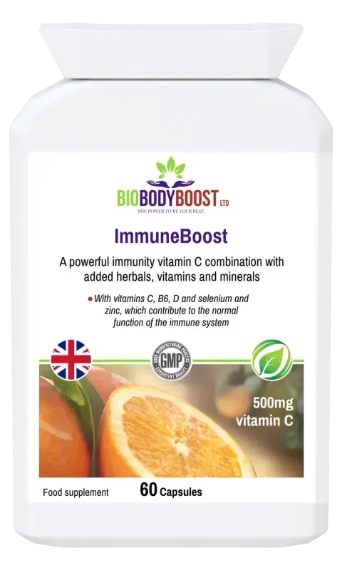 ImmuneBoost Vitamin C Complex | Immune Support Supplement UK