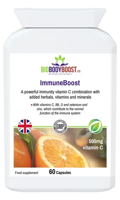 ImmuneBoost Vitamin C Complex | Immune Support Supplement UK