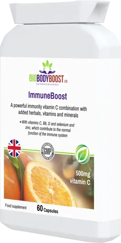 ImmuneBoost Vitamin C Complex | Immune Support Supplement UK