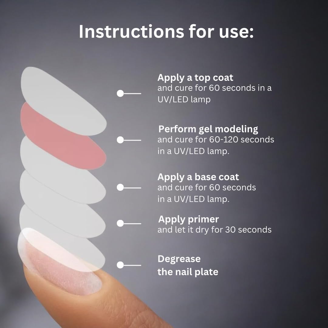 IN.HYPE Sculpting Builder Gel – Nail Extensions & Strengthening (Mauve) | 60s Cure