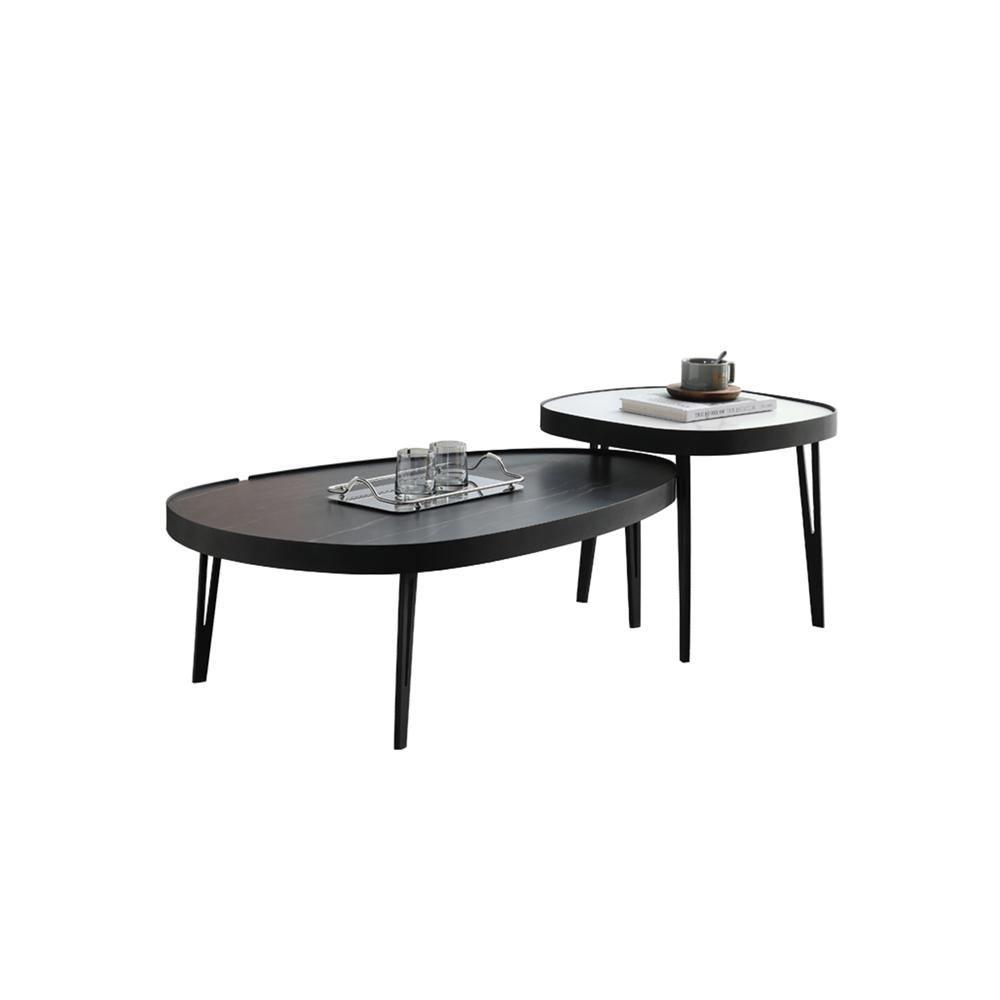 Inca Coffee Table Set, Sintered Stone
