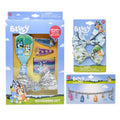 Increditoyz Bluey Hair Accessories Set for Kids — 3+ Years | Brush, Bows, Clips, Elastics & Charm Bracelet | INCREDITOYZ