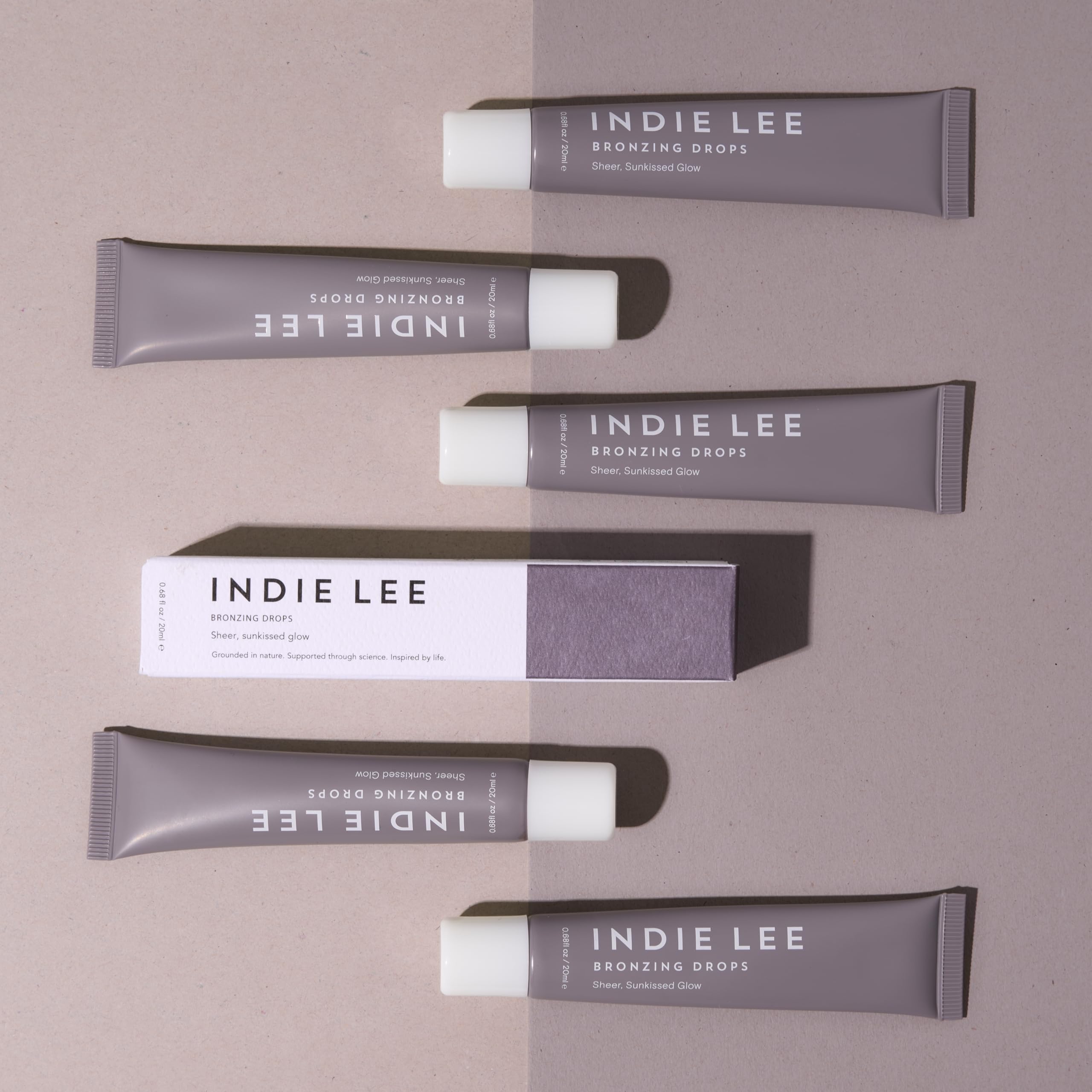 Indie Lee Bronzing Drops | Hydrating Liquid Bronzer & Highlighter for Face & Body