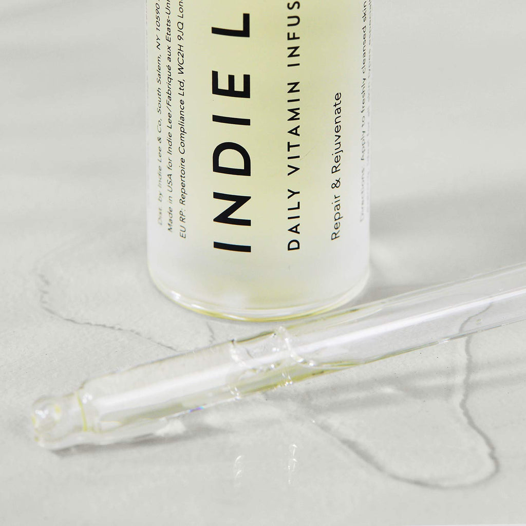 Indie Lee Daily Vitamin Infusion — Balancing Face Treatment Oil with Rosehip & Squalane (1oz)