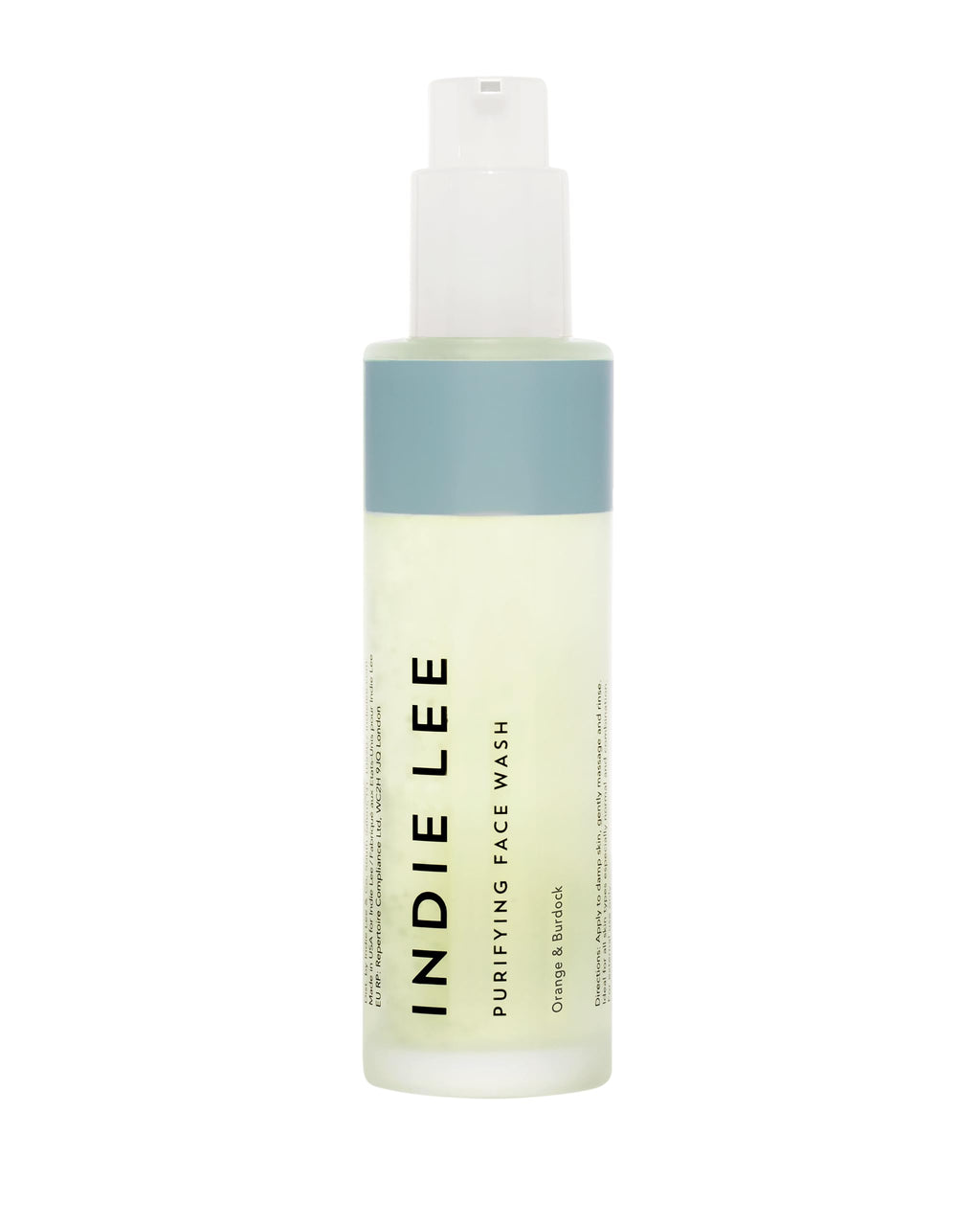 Indie Lee Purifying Face Wash – Daily Detox Foaming Cleanser for Radiant, Clear Skin (4 oz / 125 ml)