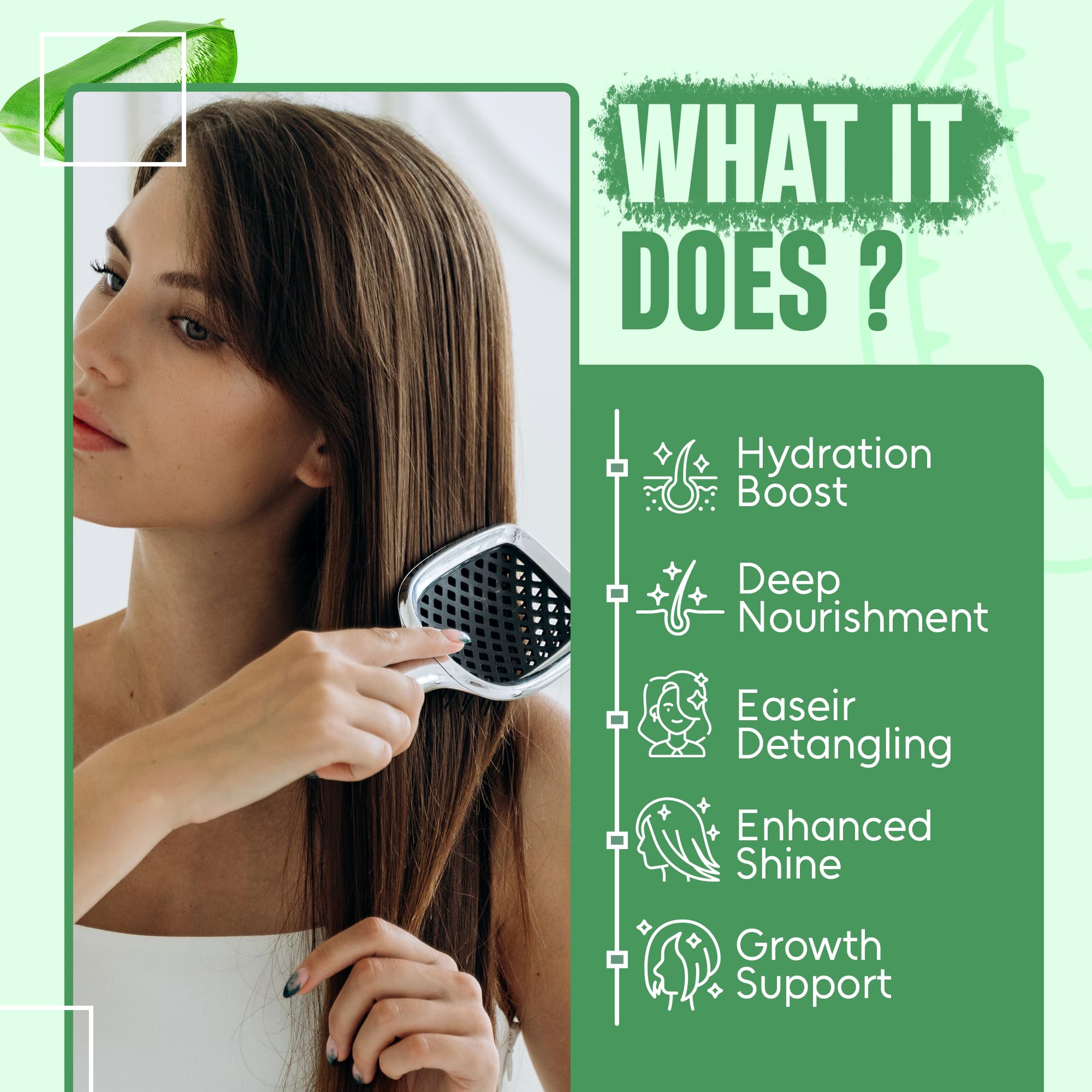 INFINA ESSENTIALS Aloe Vera Shampoo & Conditioner Set – Hydrating, Soothing Hair Care with Batana Oil | 16 fl oz Each