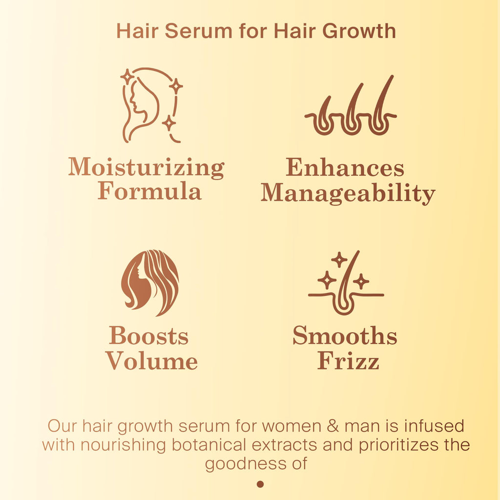 INFINA ESSENTIALS Peptide Hair Serum for Growth – Copper Peptides, Caffeine, 2 fl oz