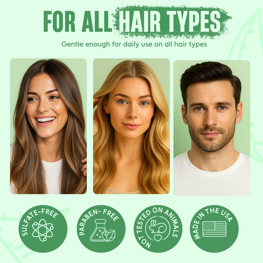 INFINA ESSENTIALS Aloe Vera Shampoo & Conditioner Set – Hydrating, Soothing Hair Care with Batana Oil | 16 fl oz Each