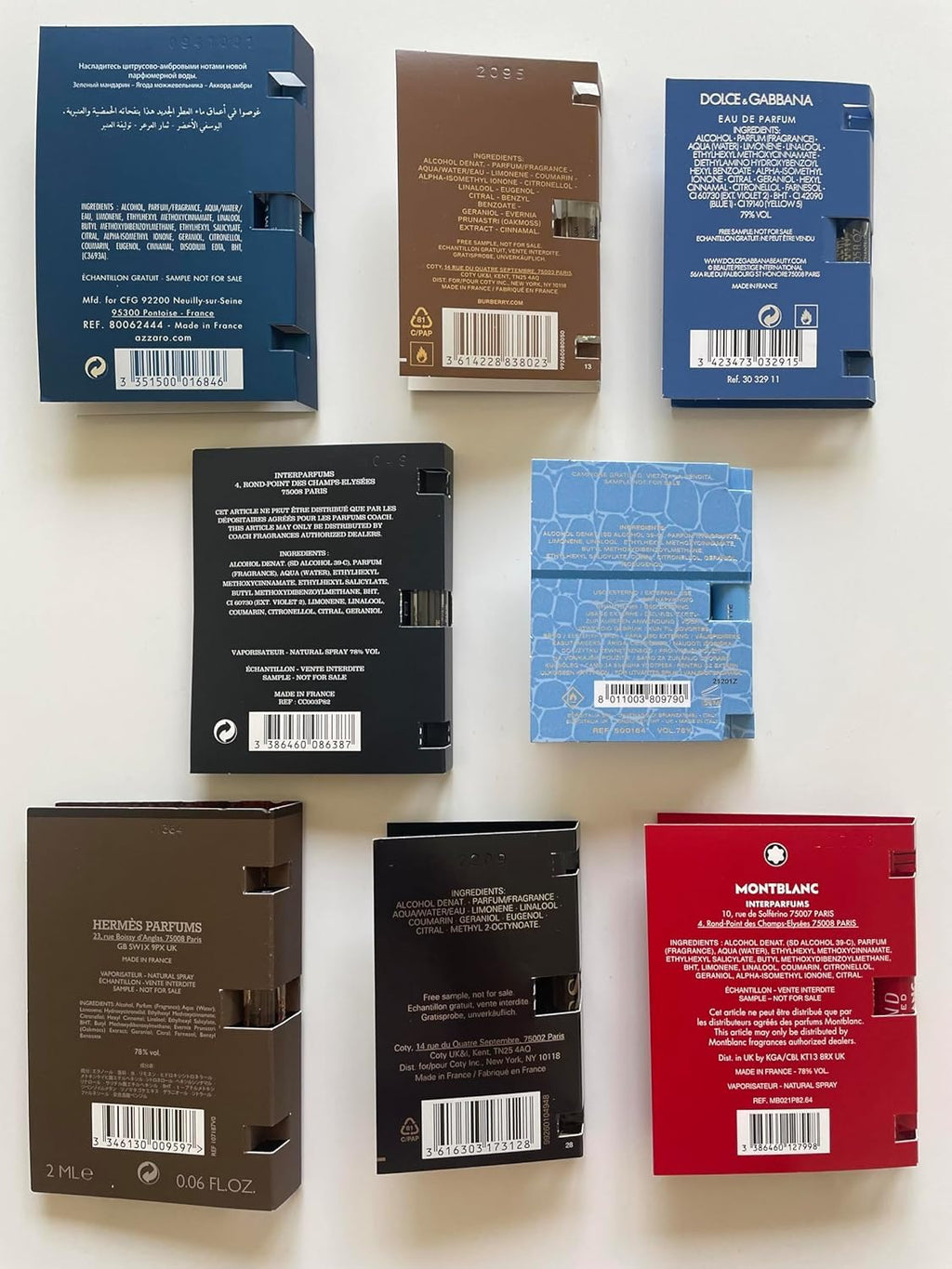 Infinite Scents Cologne Sampler Pack for Men — 12 Designer Fragrances