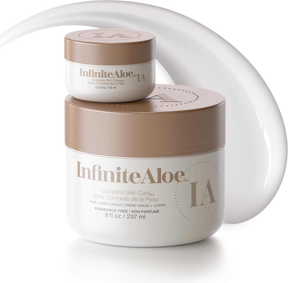 InfiniteAloe Infinite Glow Everyday Hero Complete Skin Care Cream Fragrance Free