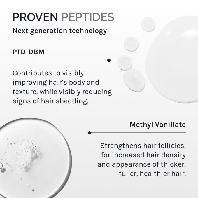 InfiniWell PTD-DBM Peptide Hair Serum — Fuller-Looking Hair & Scalp Renewal (25 ml)