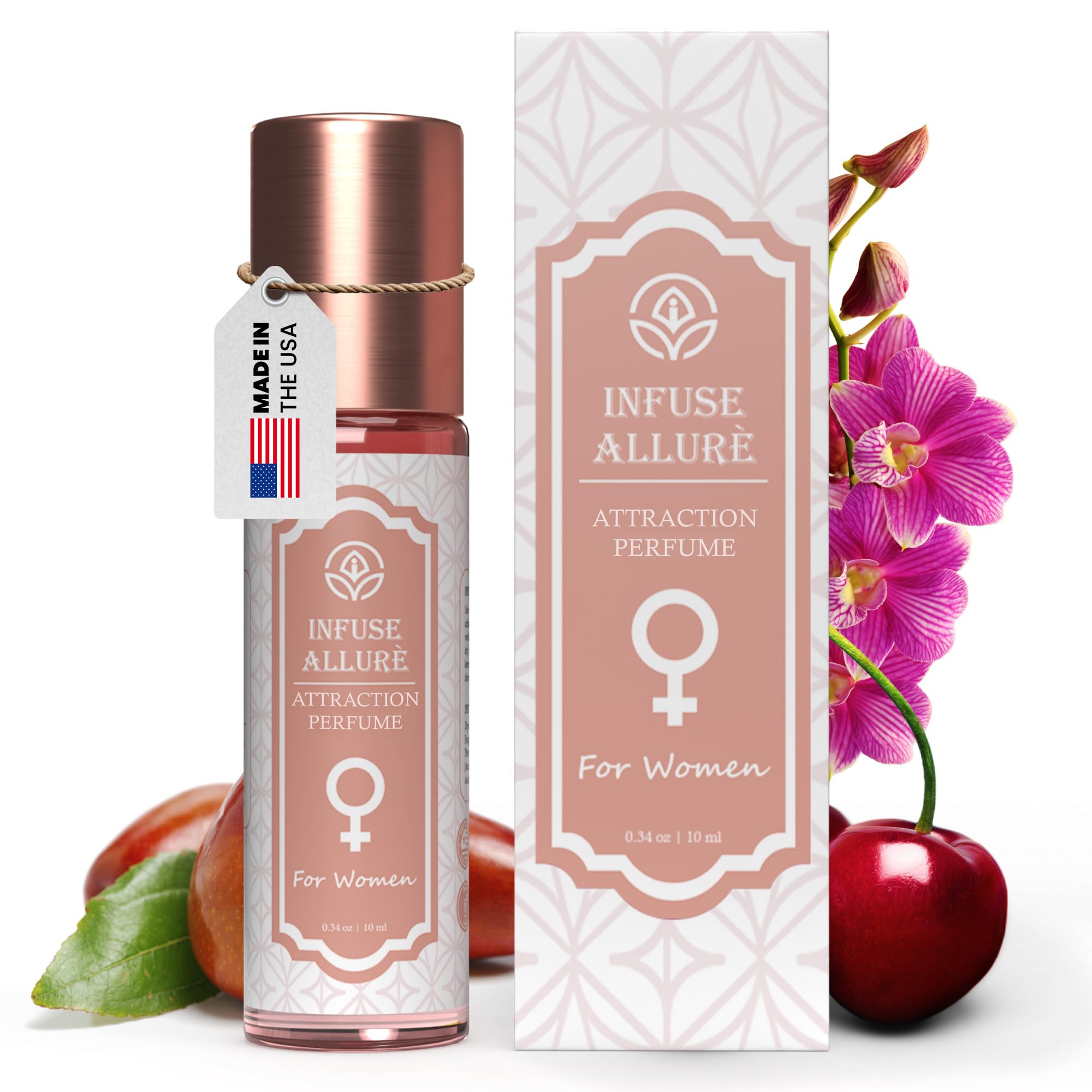 Infuse Allurè Premium Pheromone Perfume for Women – Long-Lasting French Fragrance