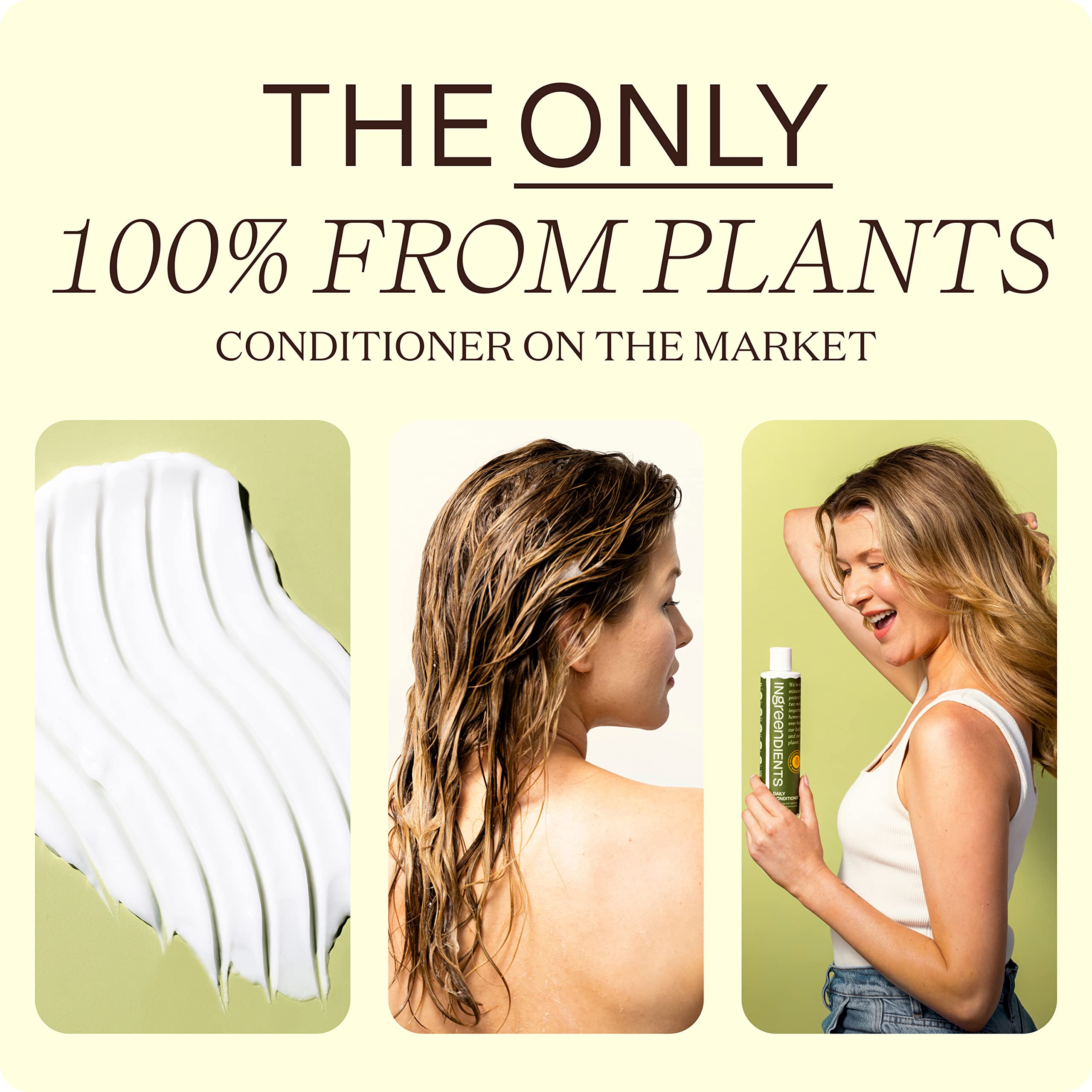 Ingreendients Tea Tree Hair Conditioner – Organic, Sulfate-Free, Color-Safe