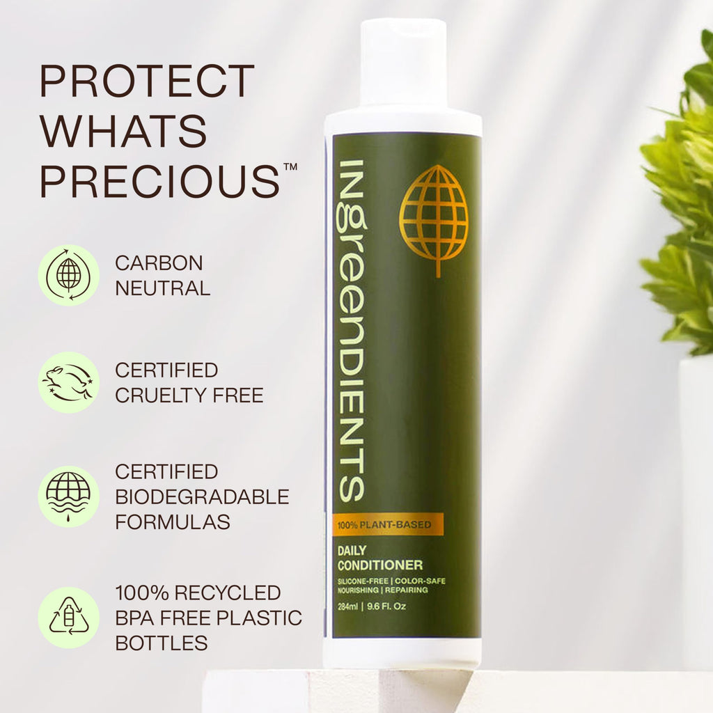 Ingreendients Tea Tree Hair Conditioner – Organic, Sulfate-Free, Color-Safe